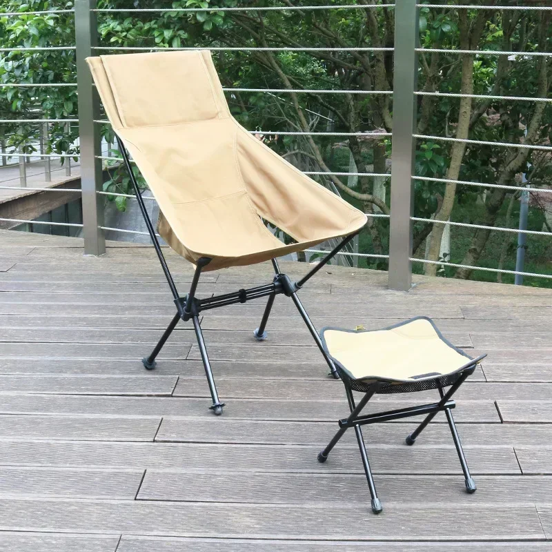 Outdoor Folding Stool, Lightweight Tactical Chair, Fishing and Sketching Small Stool Portable Leisure Moon Chair Mazha