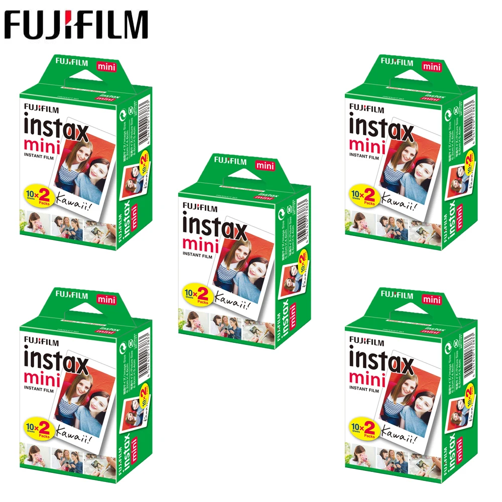 Fujifilm Instax Mini 11 Films Paper 10/20/30/40/60 Sheets Instant Camera Mini 12 For Fujifilm Instax Mini EVO 90 40 Instax Film