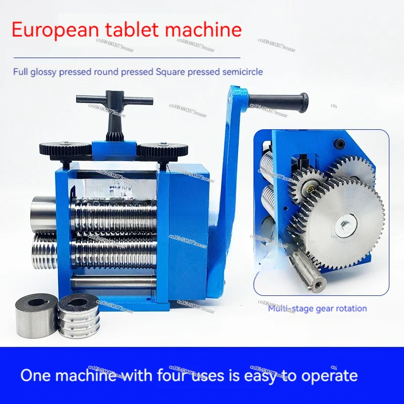 Type Manual Pressing Rolling Mill Machine For Jewelry Plate Stick Roller Making Tools Gold And Silver Bracelet Ring