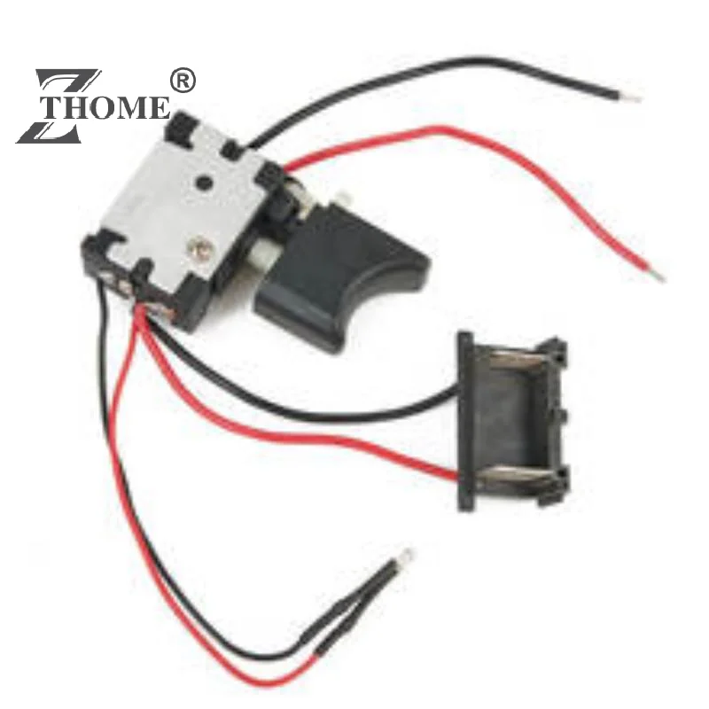 DC 21-25V Electric Drill Control Push Button Trigger Switch For Rechargeable Lithium Battery Power Tool Replacement Part