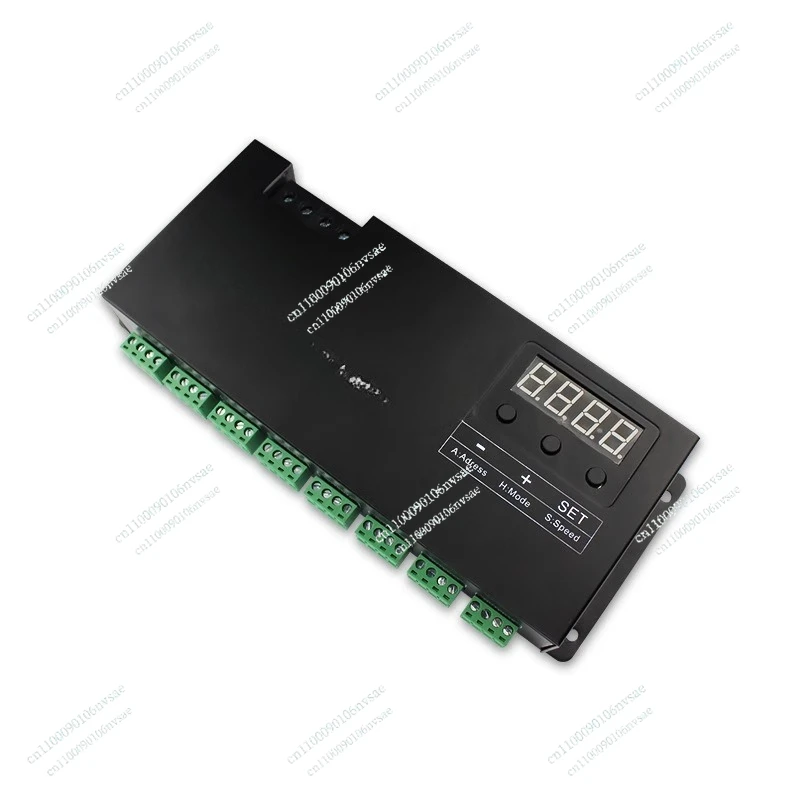 

24-канальный декодер DMX512, сценическое освещение, инженерное 24-канальный декодер контроллера RGB