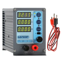 Adjustable Laboratory DC power supply 30V 32V 5A LED Digital Lab Bench Voltage Regulator Stabilized Switching Power Supply