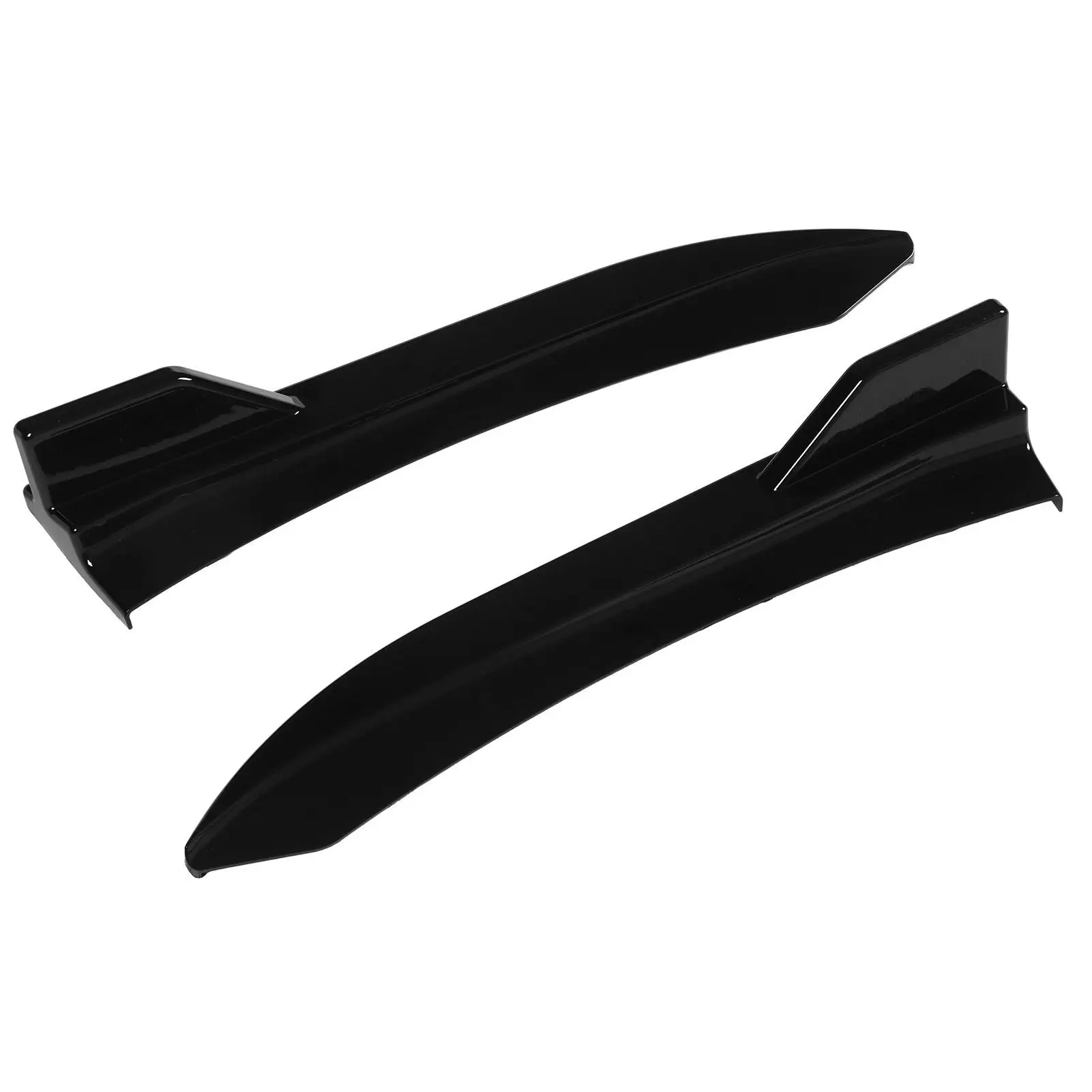 Car Rear Bumper Lip Diffuser Glossy Black Tail Side Skirt Lip Splitter for BMW 4 Series F36 M-Sport 2013-2018