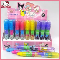 Cute Sanrio Cute Eraser Bullet Eraser Cartoon Student Stationery Award Points piccolo regalo forniture per studenti portatili all'ingrosso