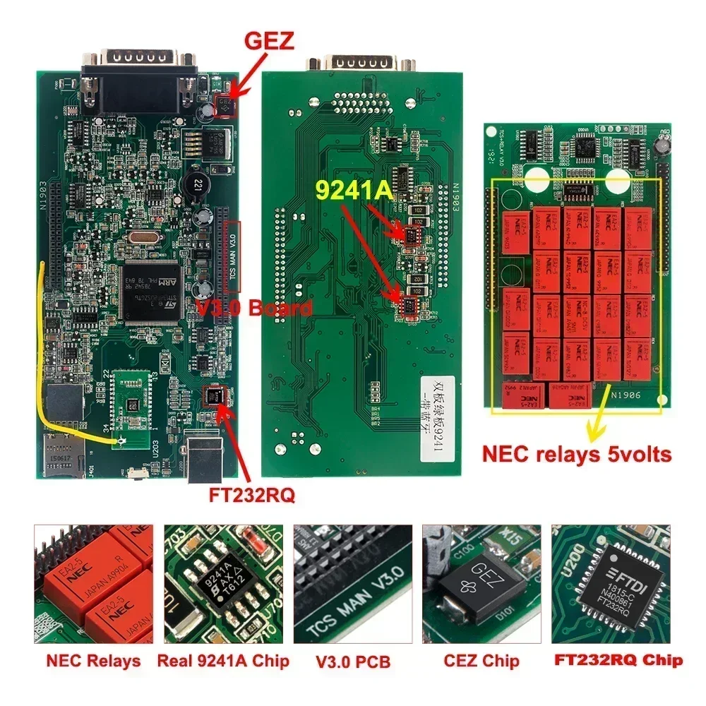 Cars Trucks A+ Quality Single Board DS150e New VCI 2020.23 Update To 2022.10 Request Use OBD2 Pro Online Diagnostic Device DS150