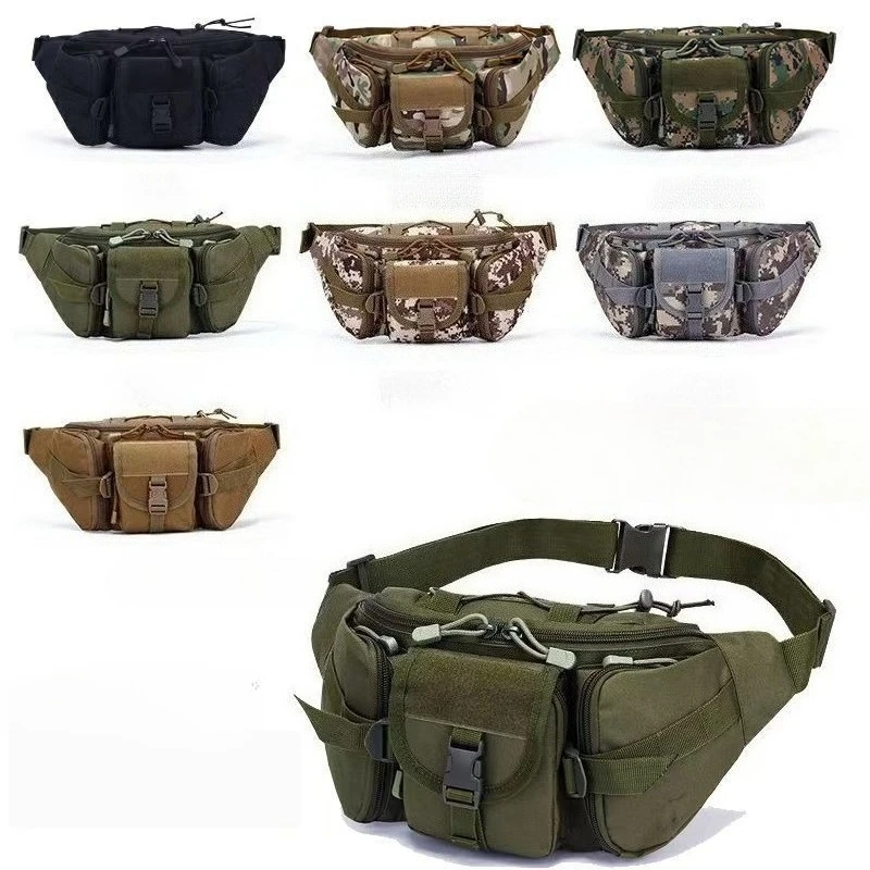 

Outdoor Tactica Pack for Men Concealed Carry Holster Military Pistol Waist Pouch Gun Bag for Travel Work Waist Pack Waist Bag