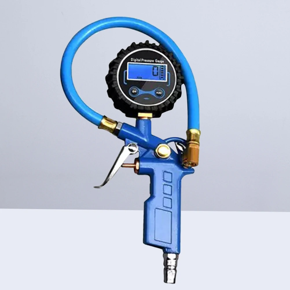 

Digital Tire Pressure Gauge Heavy Duty Air Gauge For Car Suv Truck Motorcycle Bicycle Precise Calibration One-Hand Operation