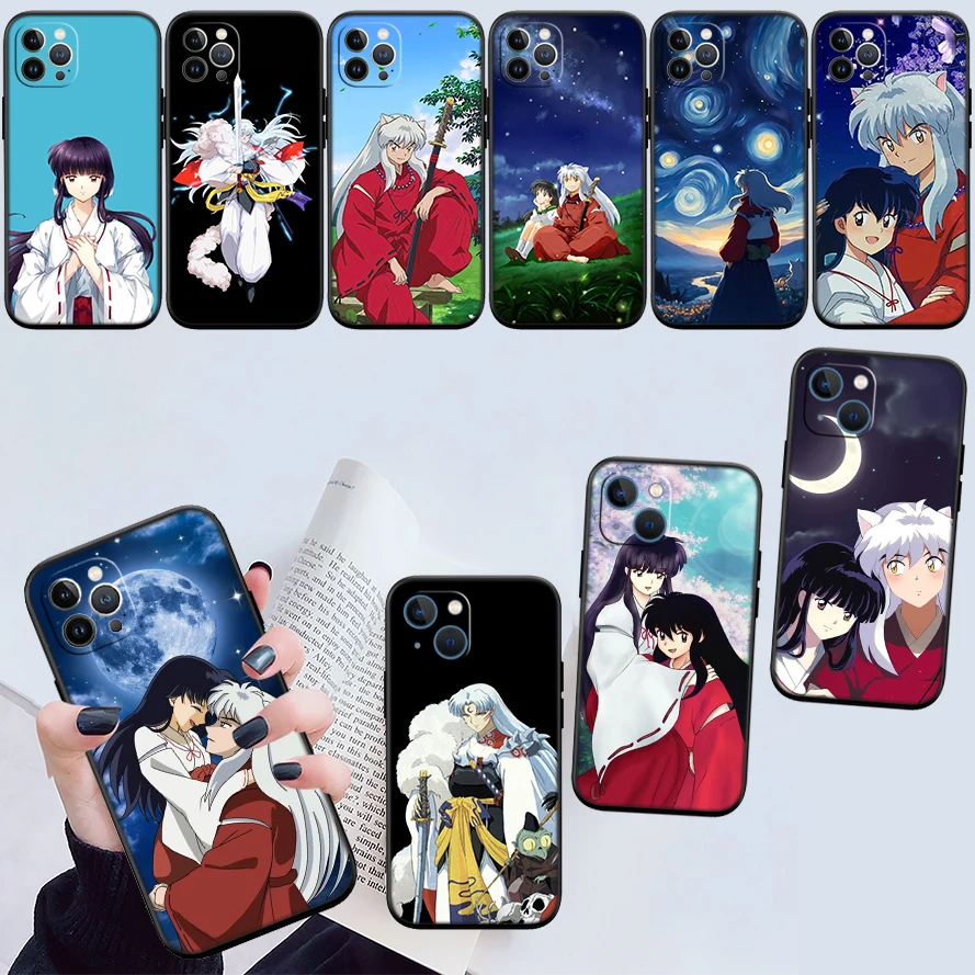 DI19 Inuyasha Phone Case for Samsung Galaxy A11 A12 A13 A15 A52S A53 A55 A56 A70 A71 A72 A73 F06 F16 F56 S10 Plus S10e view 2