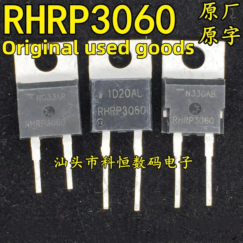 Original  10pcs/lot  RURP3060 R3060P2 RHRP3060 TO-220-2 30A 600V Hyperfast Diodes