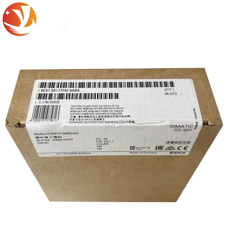 

Brand New Original Automation Controller with 6ES7331-7TF01-0AB0 Programmable Controller Module Control Module