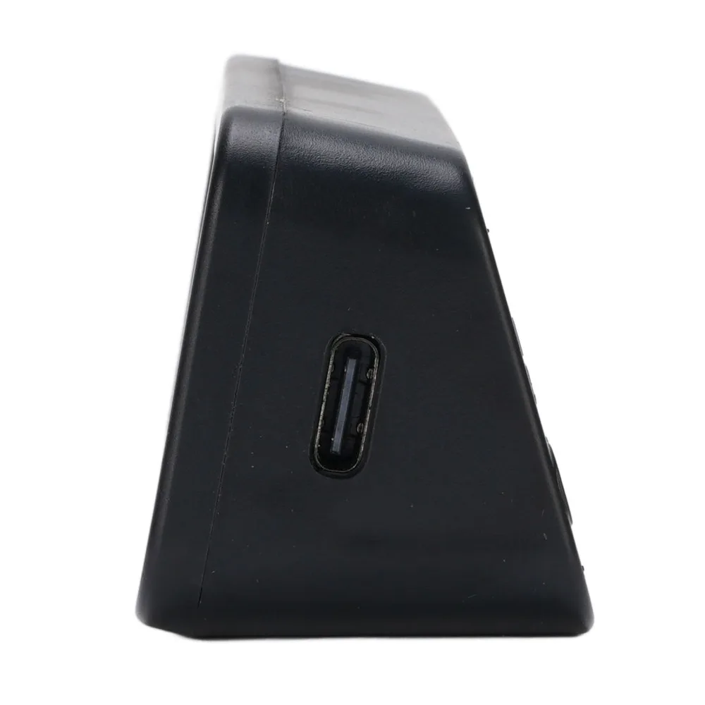 

Automatic Backlight Car Dashboard Clock Solar and USB Charging Calendar Display Luminous Electronic Clock Adhesive