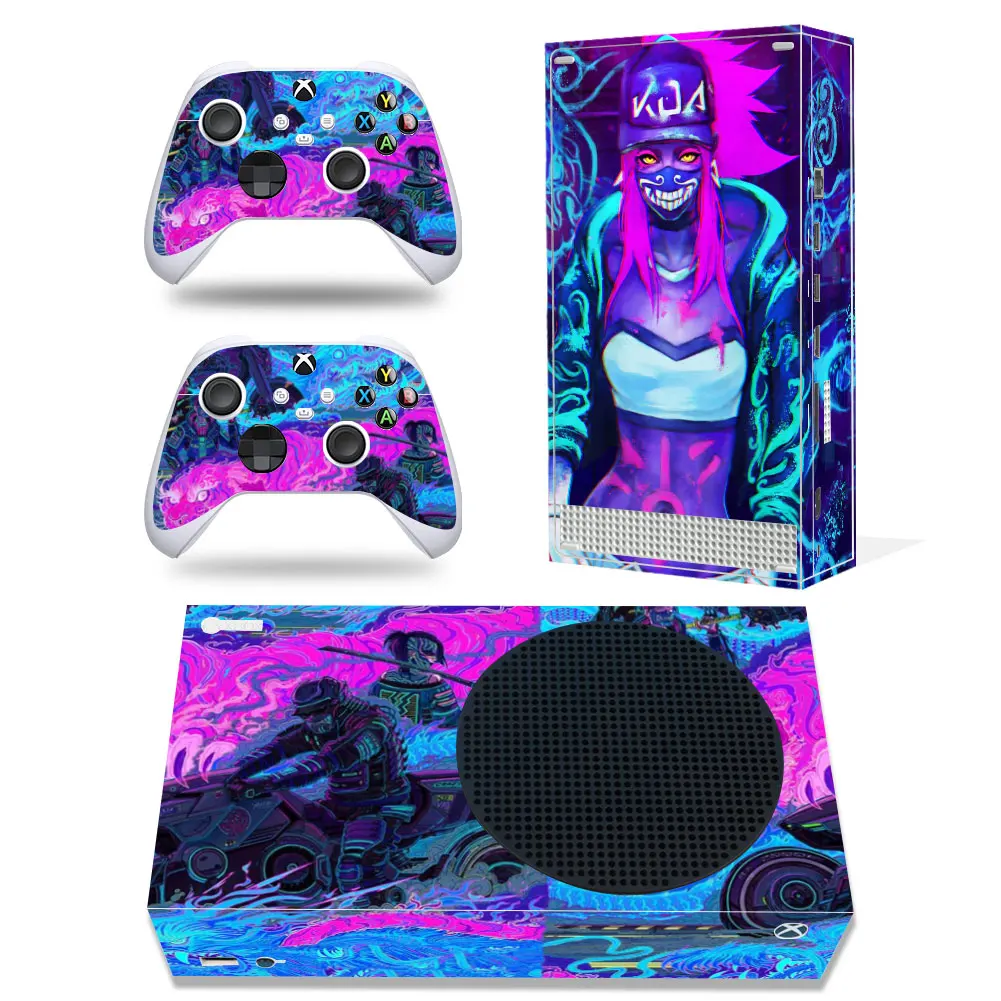 Anime GAME Girls Xbox series S Skin Sticker Decal Cover XSS Skin Console and 2 Controllers Xboxseriess Vinyl