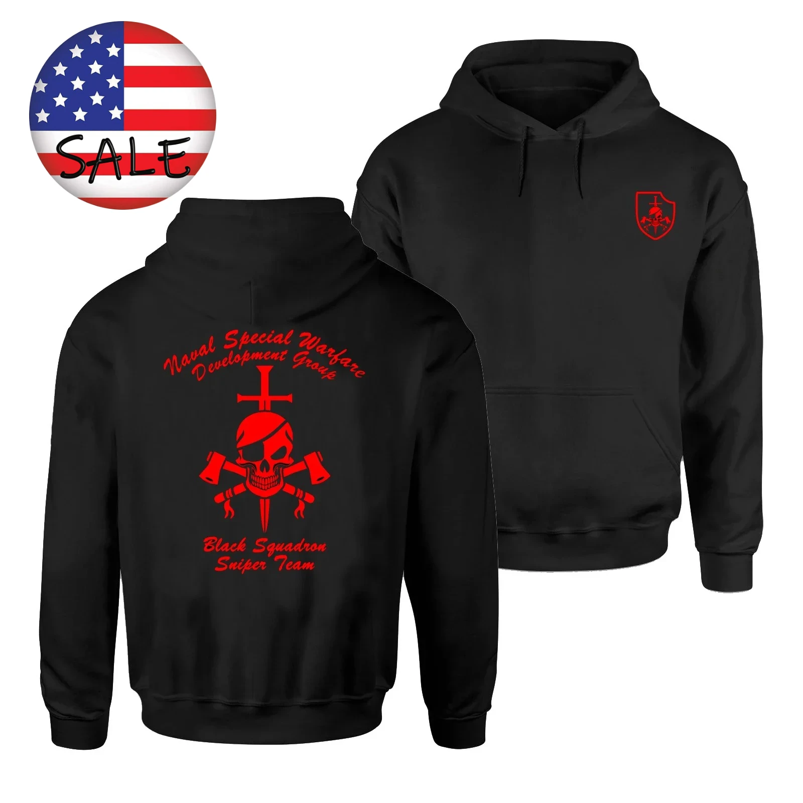 

Naval Seal Devgru Seal Team Six Black Squadron Special Forces Sniper Pullover Hoodie New 100% Cotton Casual Mens Sweatshirts
