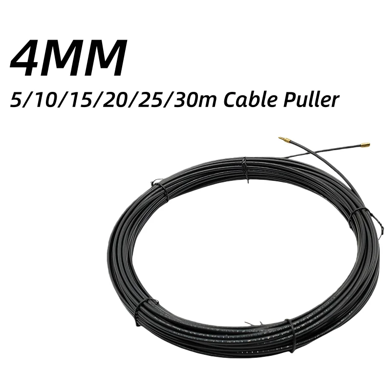 

Puller Guide Rail Push-pull Device Nylon Threading Device 4mm 5M-30M Conduit Threading Device Puller Wiring Auxiliary Tools