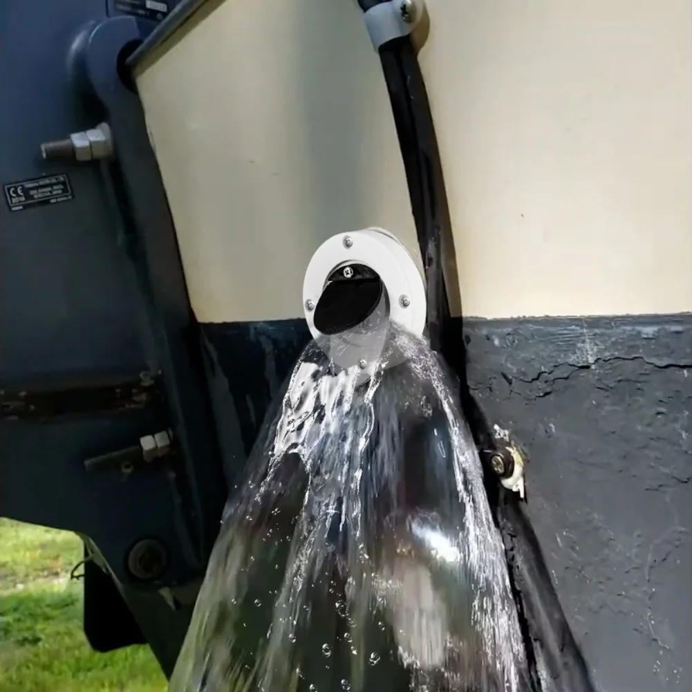 

Boating Experience Marine Drain Outlet Check Valve Check Valve For Boats One-way Valve 71.3MM 71.3MM Size Backflow Prevention