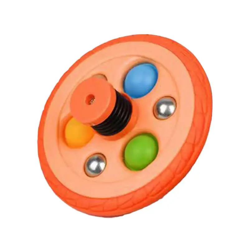 

Pop Fidget Toy Gyro Fidget Gyroscope Toys Spring Mechanism Bubble Pop Rubber Tire Gyro Fidget Gyroscope Toys For Kids Teens