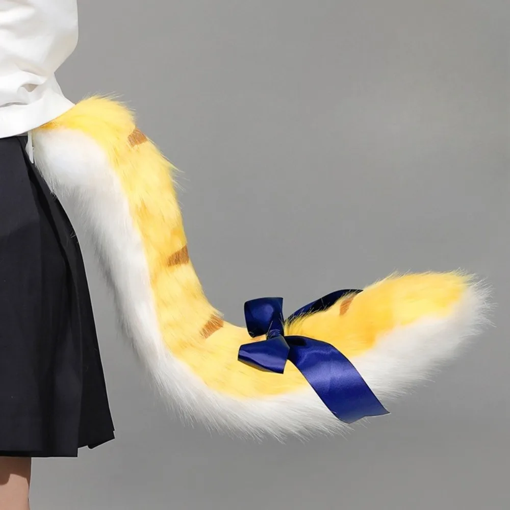 Juego de diadema con orejas de tigre y cola de bestia, accesorio Cos, para convenciones de anime, eventos de cosplay, reuniones temáticas de tigre y espectáculos de disfraces