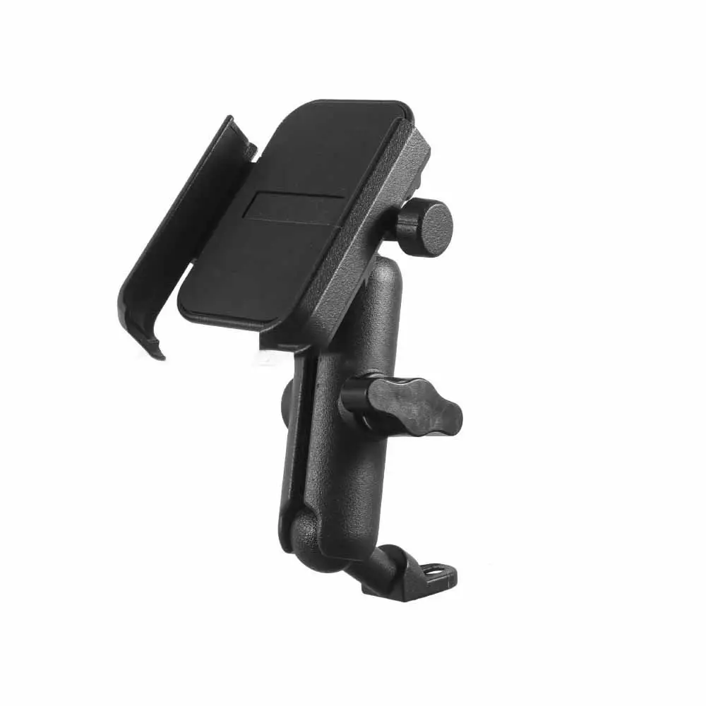 Aluminum Alloy Moto Bicycle Rearview Mirror Bracket Adjustable Support Bracket Cell Phone Stand Shockproof Non-slip
