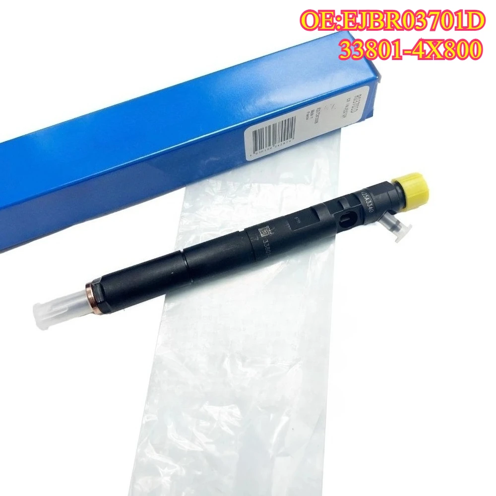 Оригинальный высококачественный новый топливный инжектор Common Rail EJBR03701D 33801-4X800 для дизельных двигателей Delphi для HYUNDAI Terracan 4x4 2.9L