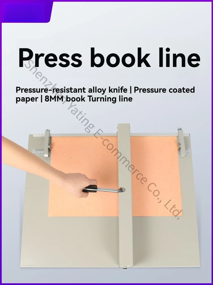 Paper Indentation Machine Folding Machine 460 Business Card Photo Greeting Card Color Page