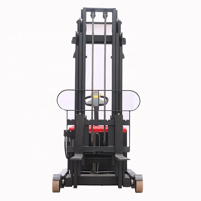 Stand Electric Dc Motor Forklift Pallet Stacker 3 Ton