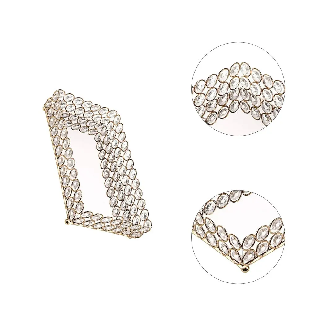 

Декоративный поднос-органайзер для украшений с зеркальной поверхностью, современный, для ванной комнаты, туалетного столика, парфюмерии