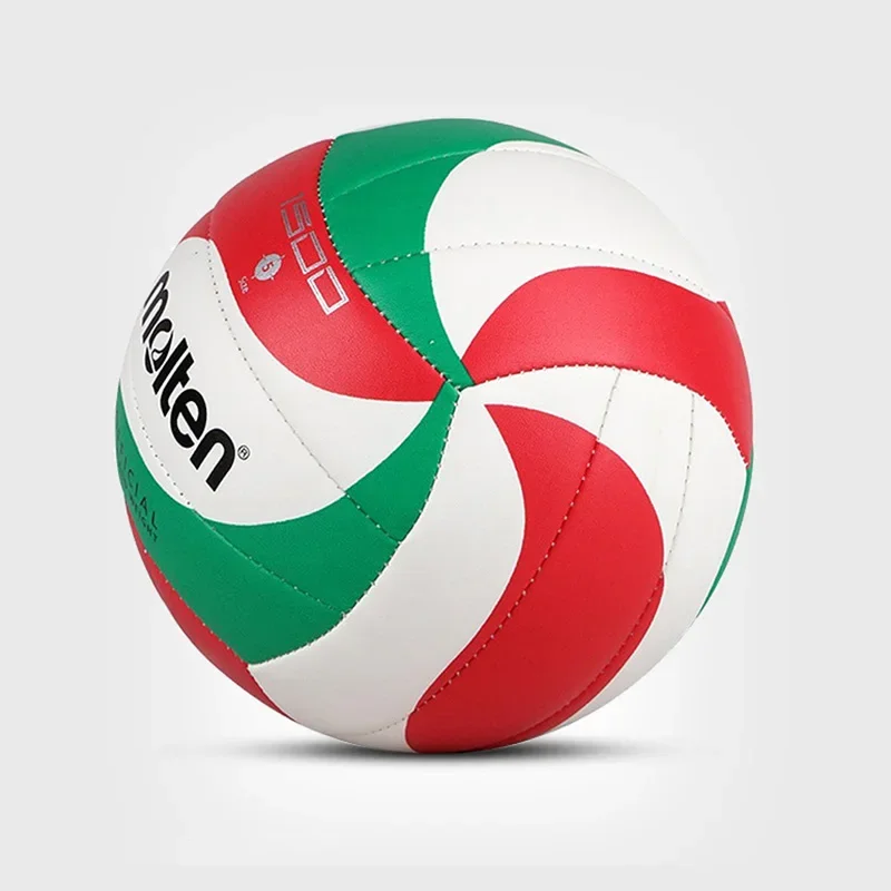 Molten – ballon de volley-ball doux au toucher, Standard, taille 4/5, pour l'extérieur et l'intérieur, entraînement de plage, pour jeunes adultes, V5M1500