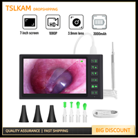 Otoscope Ear Cleaning Camera 1080P HD Ear Camera and Wax Remover, Ultra Thin Ear Cleaner with 7\