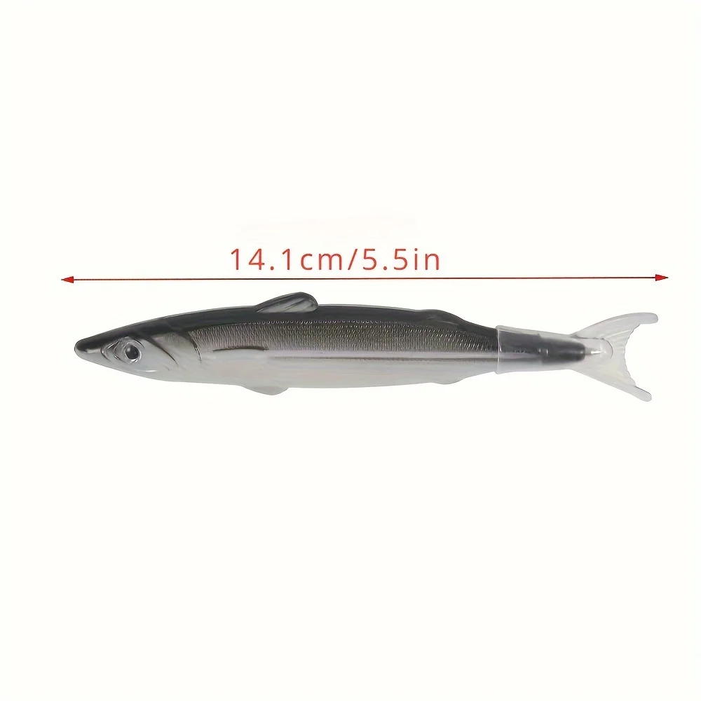 2 pieces - eye-catching, funny fish-shaped pens - perfect for office and party gifts, unique marine-themed stationery gifts image 6