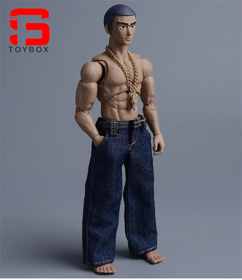 ATStory 1/12 스케일 패션 보이 제로 헤드 스컬프 PVC 애니메이션 헤드 조각 모델 6인치 노타맨 로만키 군인 액션 피규어 바디 호환