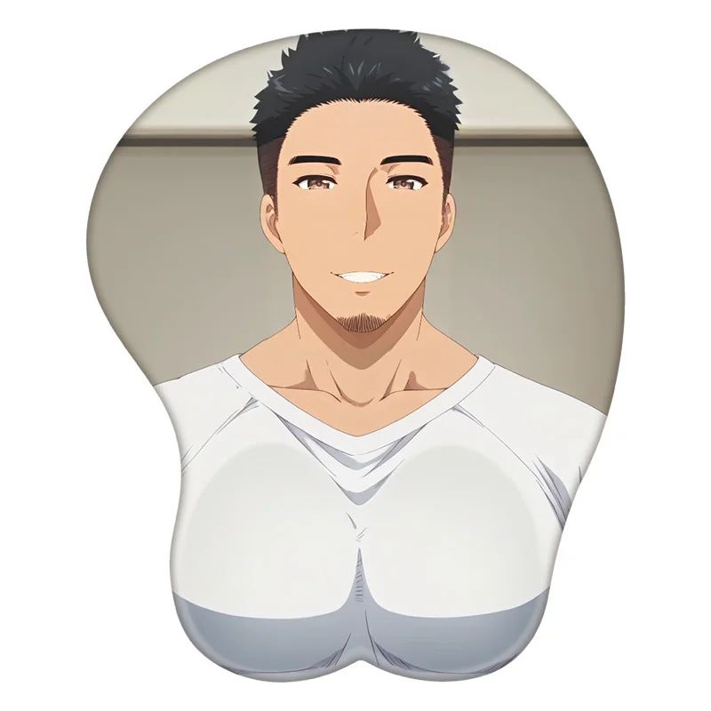 

3D Mouse Pad Mother's Taste Son Anime Wrist Rest Desk MousePad Mat Gamer Accessory