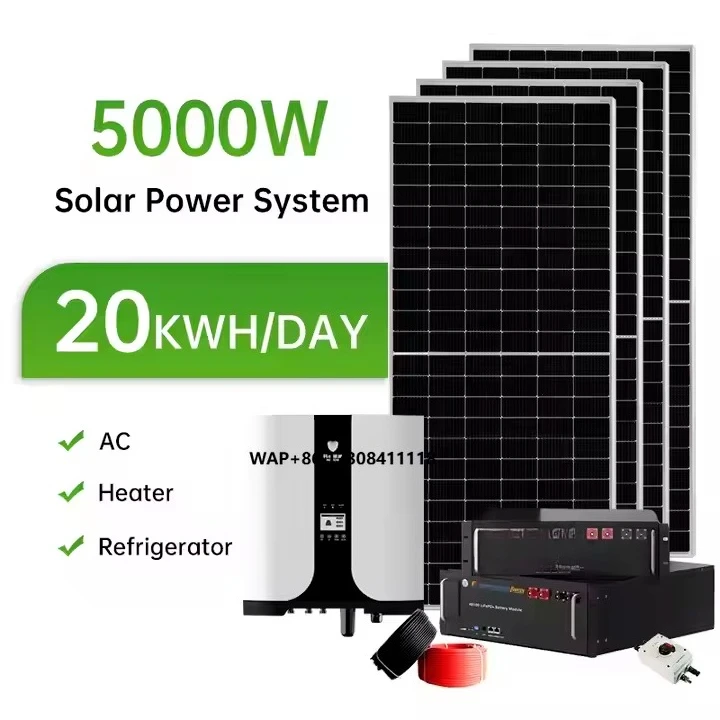 Solar Panel Hybrid System Complete 8Kw 15Kw 25Kw Solar Energy System Residential With Photovoltaic Panels