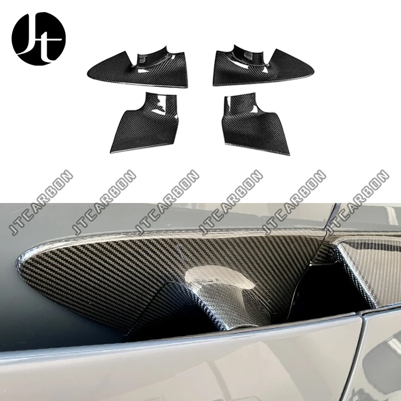 

Door replacement door handle suitable for McLaren 720S coupe spider OEM style Dry carbon fiber door handle body kit