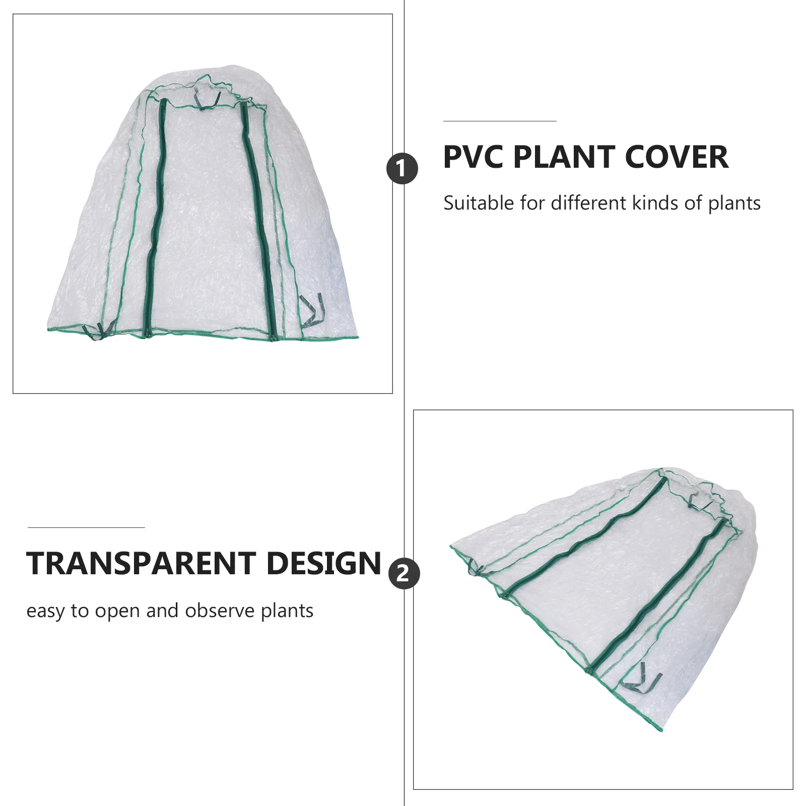 

PVC Plant Cover Protective Tree Covers Garden Protection Mini Greenhouse Frost Proof Shrub Cover Plant Protector Gardening Anti