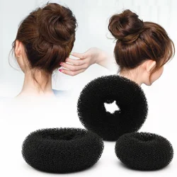 3 Size Magic Hair Bun Maker Donut Foam Sponge Easy Big Ring Hair Styling Tools Products Hairstyle Women Girls Hair Accessories