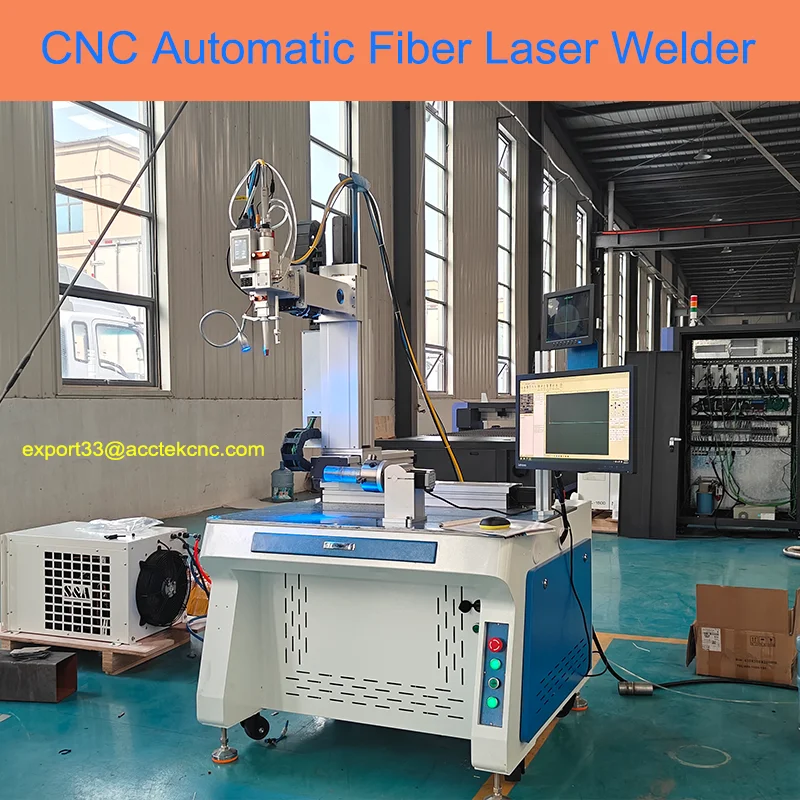 CCD camera included 1500W lazer welder saldatrice laser Industry Welder Tool auto weld cut machine for metal weld cnc 4 axis