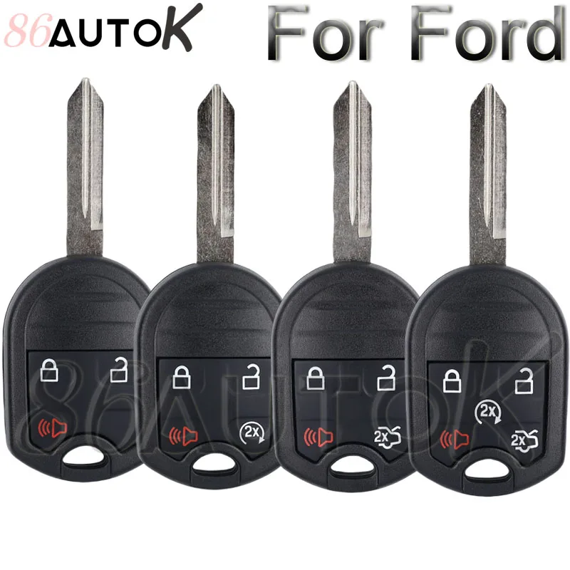 

Car Key Shell Replacement Car Control Key Case Shell for Ford Edge Explorer Ranger Expedition Mustang Escape 3/4/5 Buttons