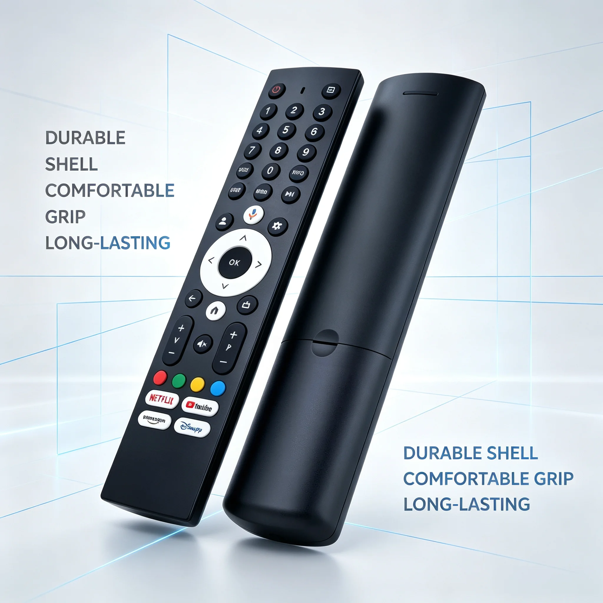 Bluetooth Voice Remote Control RC-G01M for SANSUI, Caixun, THOMSON, SMART TECH Smart TV, Replacement Remote with Voice Assistant
