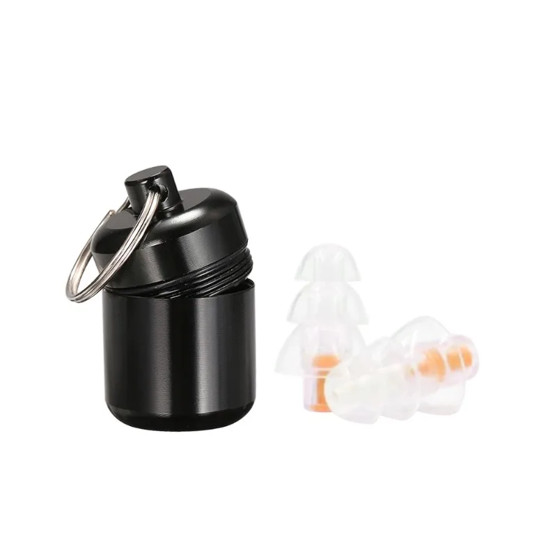 1 Pair Soft Silicone Ear Plugs Ear Protection Reusable Professional Music Earplugs Noise Reduction For Sleep DJ Bar Bands Sport image 3