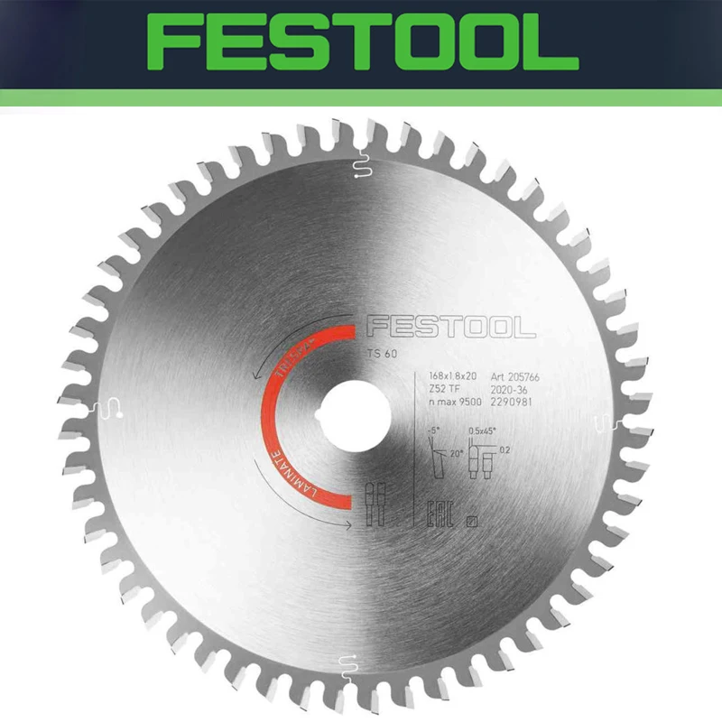 

FESTOOL Laminate Saw Blade ALUMINIUM/PLASTICS Diamond Circular ABRASIVE MATERIALS 205766