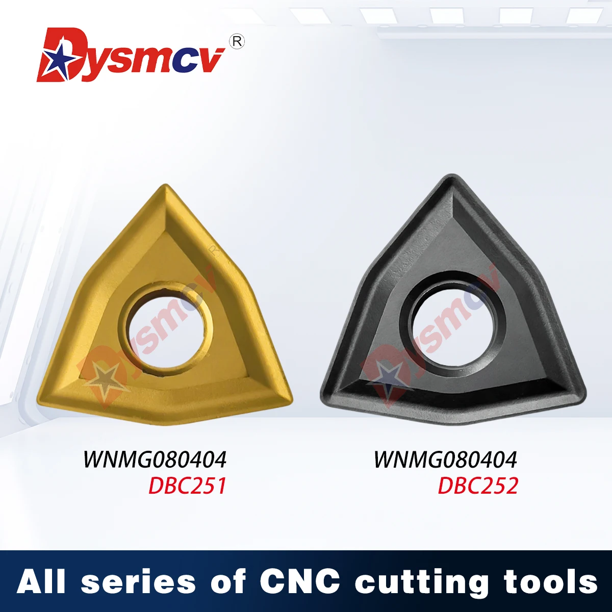 

10 шт. WNMG080404 WNMG080408 WNNMG080412 DBC251 DBC252 Вставка для токарной обработки внешнего круга Токарный станок с ЧПУ Режущие фрезы Вставки серии WNMG