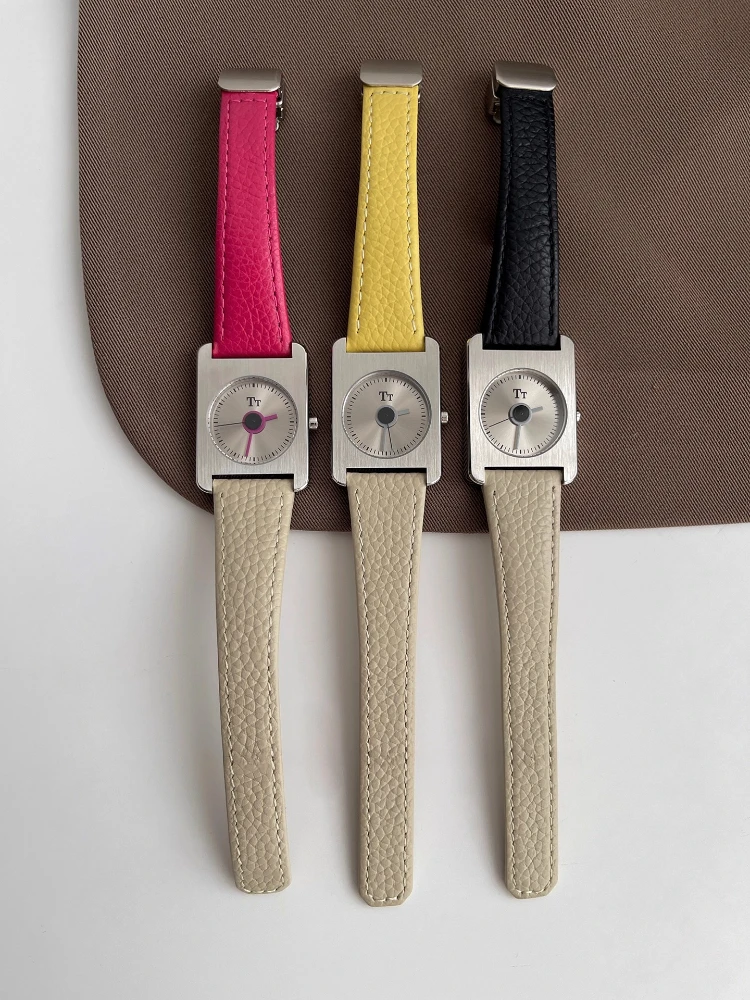 

Women's Quartz Watch Stainless Steel Women's Watch Simple Personality Strap Multicolor Temperament Women's Watch