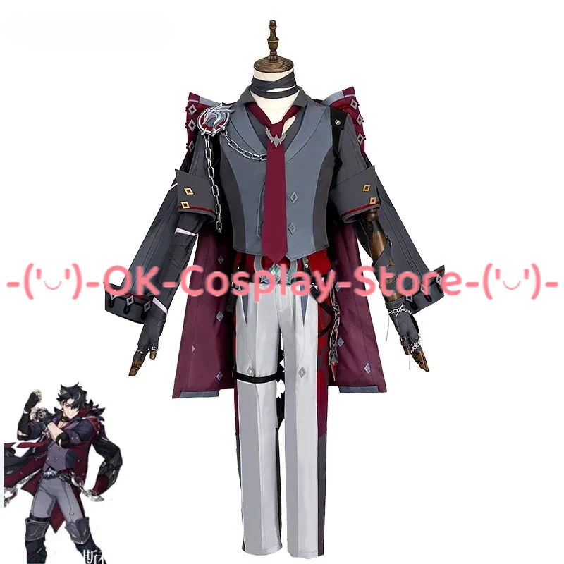 

Wriothesley Cosplay Costume Game Genshin Impact Cosplay Suit Halloween Carnival Uniforms Anime Party Clothing Custom Made