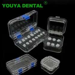 Dental Veneers Storage Box With Film Denture Box Membrane Tooth Box With 6/16 Hole Dentistry Materials Technician Tools Products