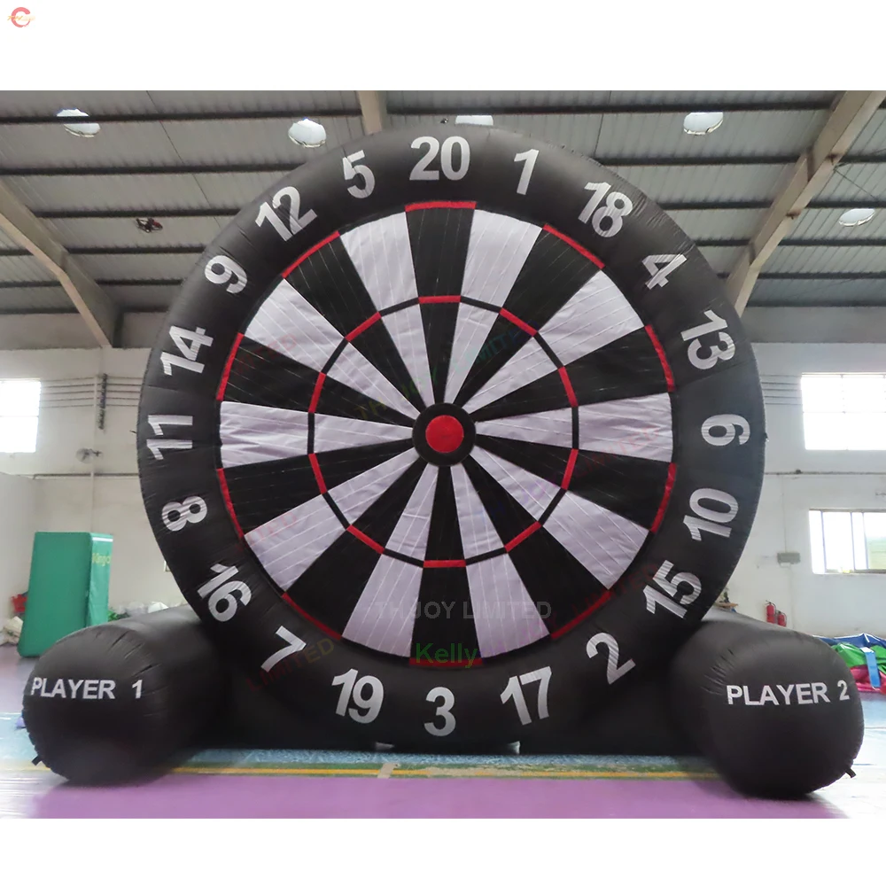 Free Ship Outdoor Activities Giant Interactive Inflatable Dart Board Inflatable Soccer Darts Carnival Games For Sale