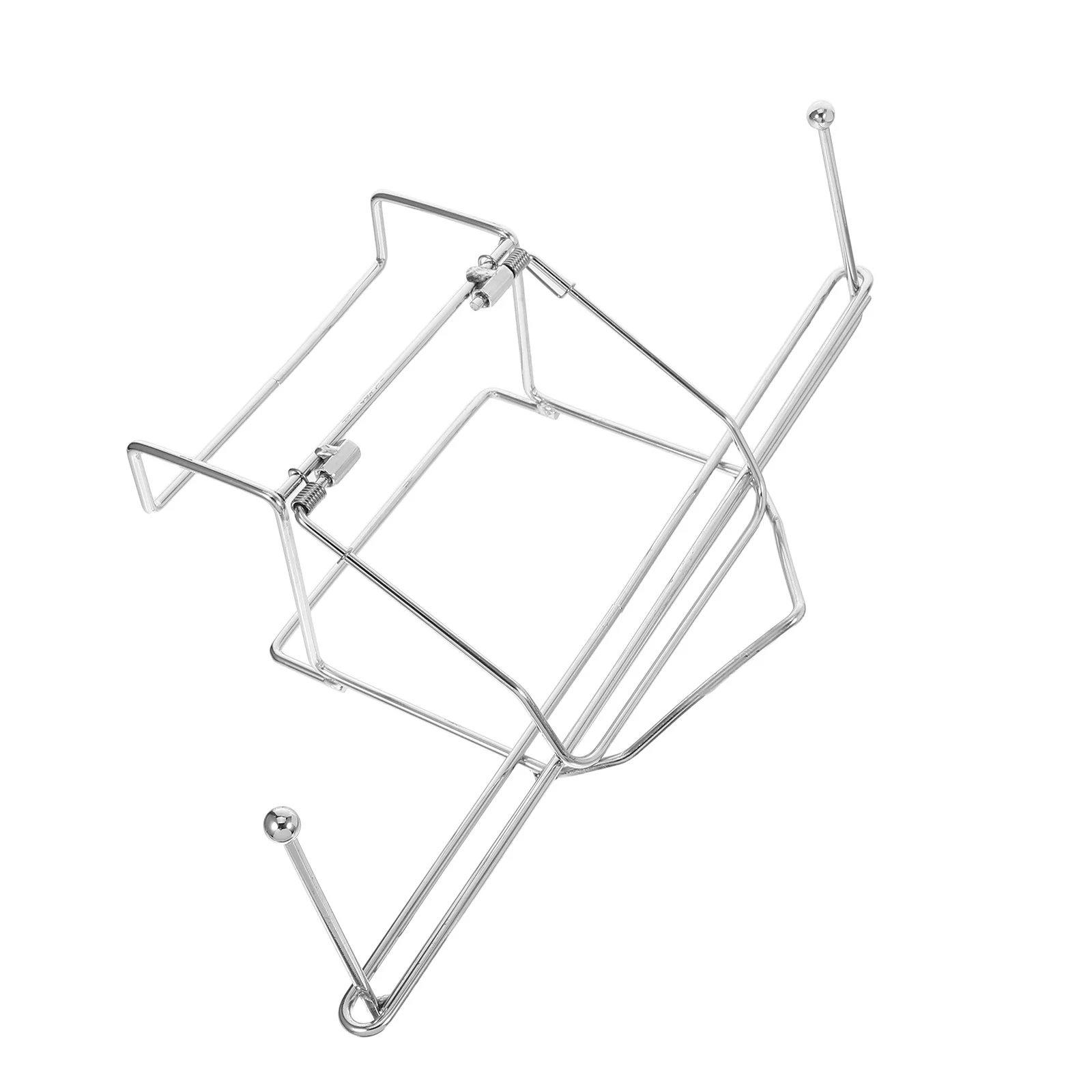 

Stainless Steel Hanging Dispenser Multi-Functional Shopping Holder Rack For Kitchen Office Supermarket Space Saving Wall