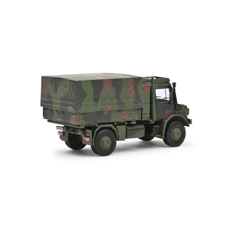 1:87 Scale Diecast Alloy Military Benz-MB Unimog 5023 Truck Toys Cars Model Classics Adult Collectible Souvenir Gifts Display