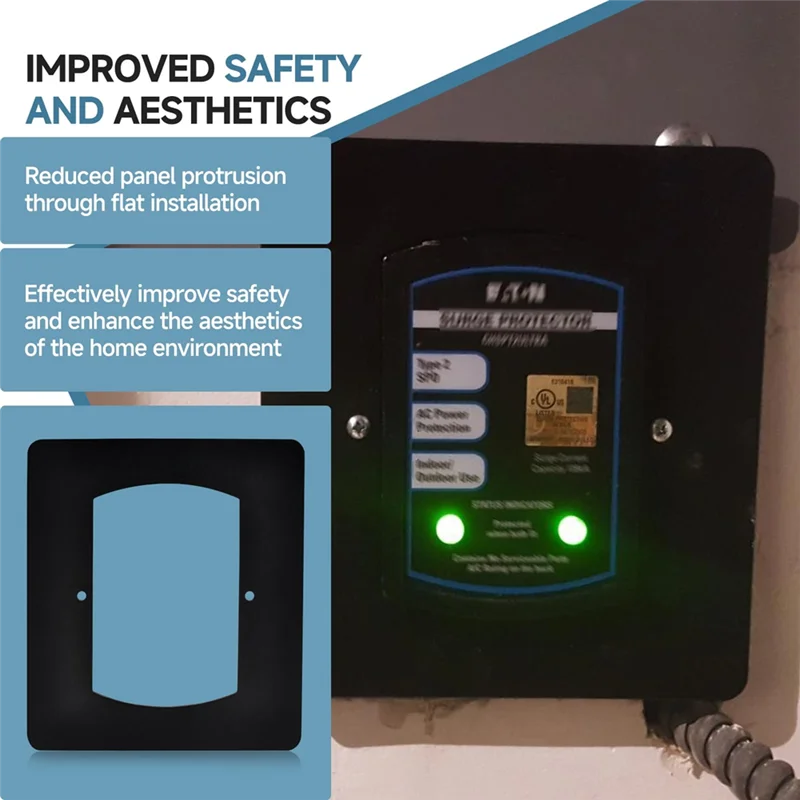 

ABMS-CHSPFMKIT комплект для скрытого монтажа, плоский, 2 шт., защита от перенапряжения для всего дома для электрических панелей Eaton Cutler Hammer серии CHSPF