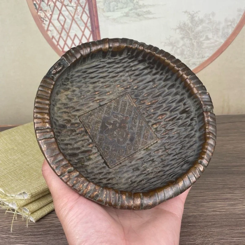 

Античная разные коллекции Ретро Китайская Республика Трехлетний персонаж Фу Совок Ретро Утолщенный домашний декоративный Орман