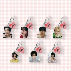 KPOP Album ROMANCE : UNTOLD Keychain NI-KI JungWon SUNOO Jay Jake SungHoon Acrylic Keyring Pendant Bag Accessories Fans Gift